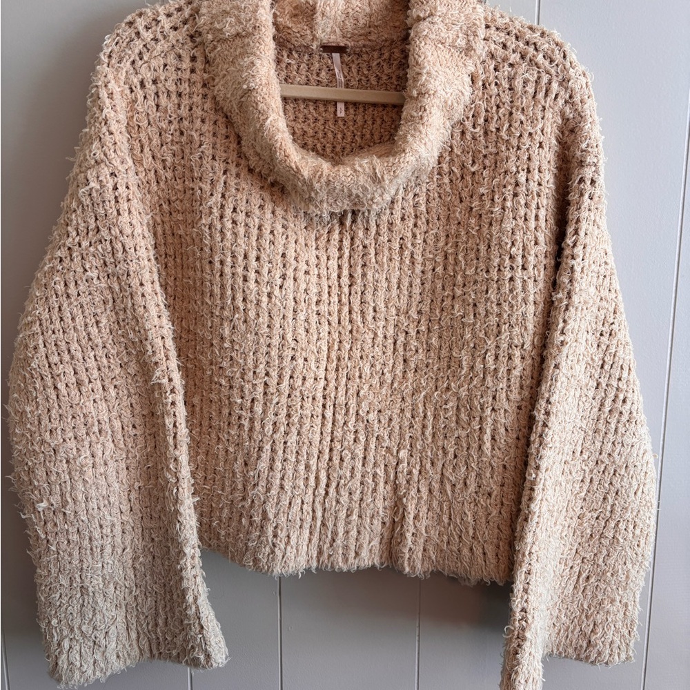 Free People Cream Sweater